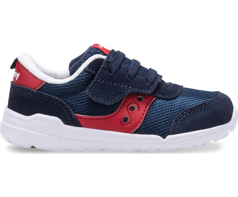 Saucony Jazz Riff Kids' Sneakers Navy / Red | AU 735UZGT